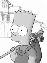 pic for simpsons bart